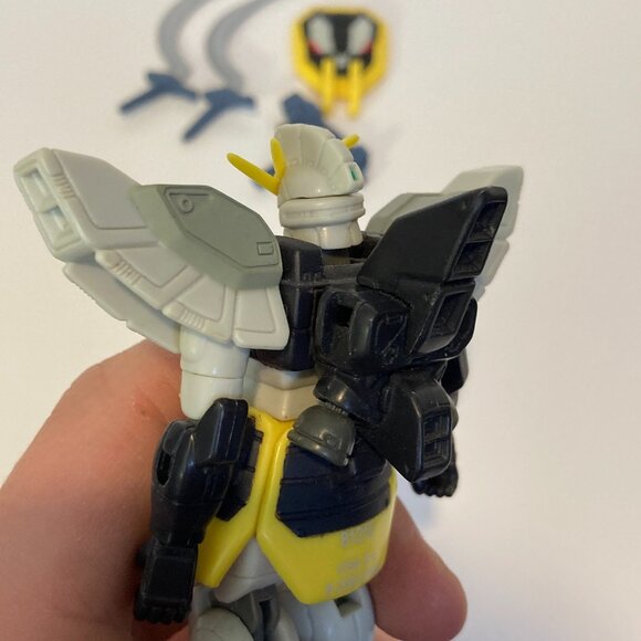 Vintage Gundam Wing Mobile Suit Sandrock Action Figure Bandai 2000 Complete - Picture 13 of 15